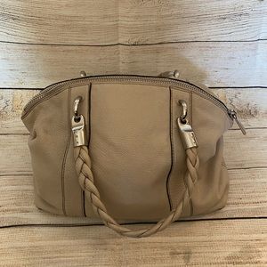 Michael Kors Grey Braided Purse